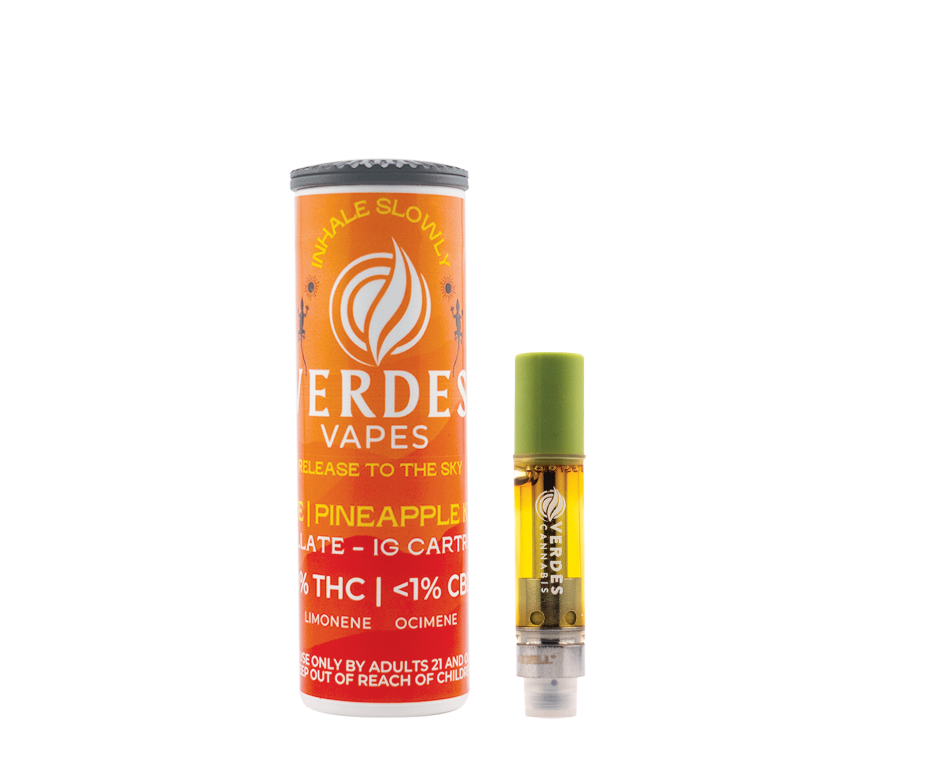 Photograph of product: Cartridge - Pineapple Kush