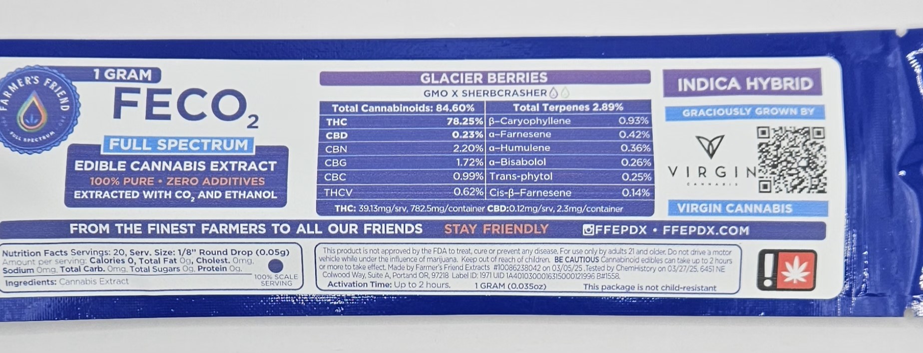 Photograph of product: Farmer's Friend - Glacier Berries FECO