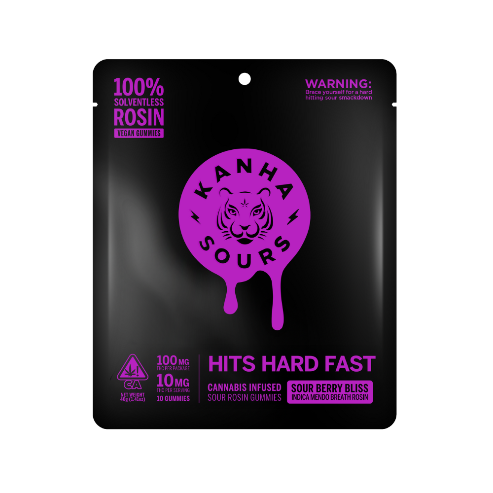 Photograph of product: ROSIN NANO VEGAN - SOUR BERRY BLISS 100MG - KANHA