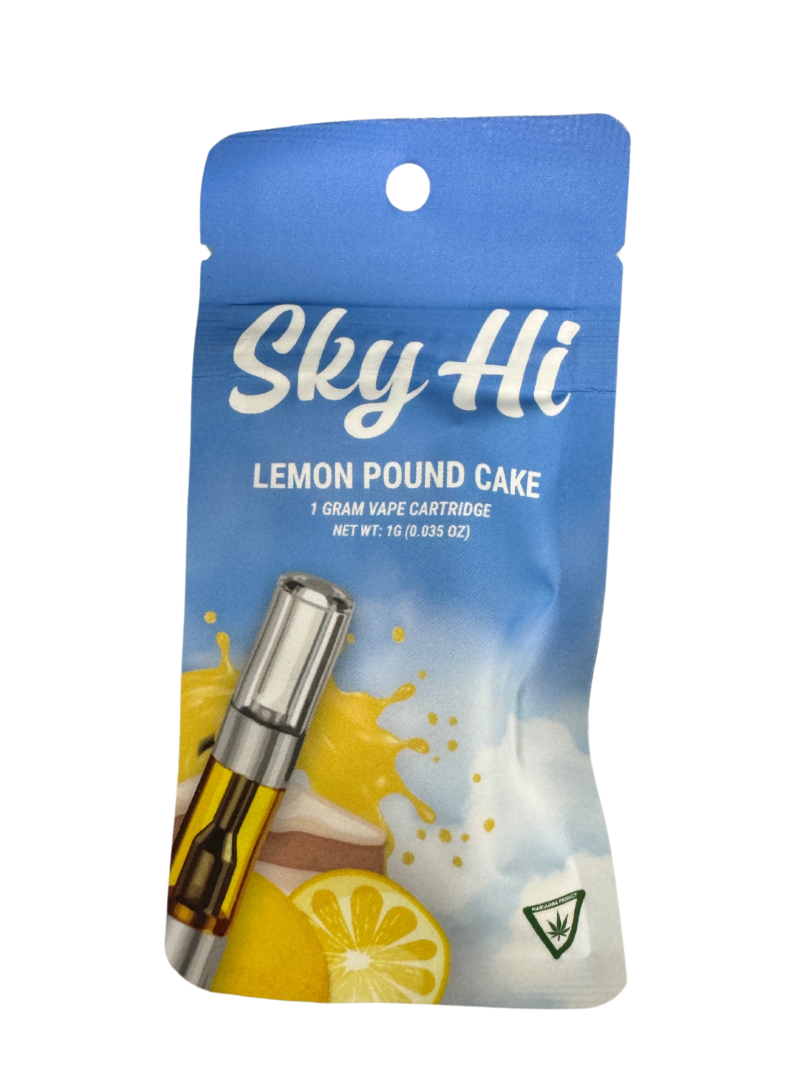 Photograph of product: Cartridge | Lemon Pound Cake | 1g | Sky Hi
