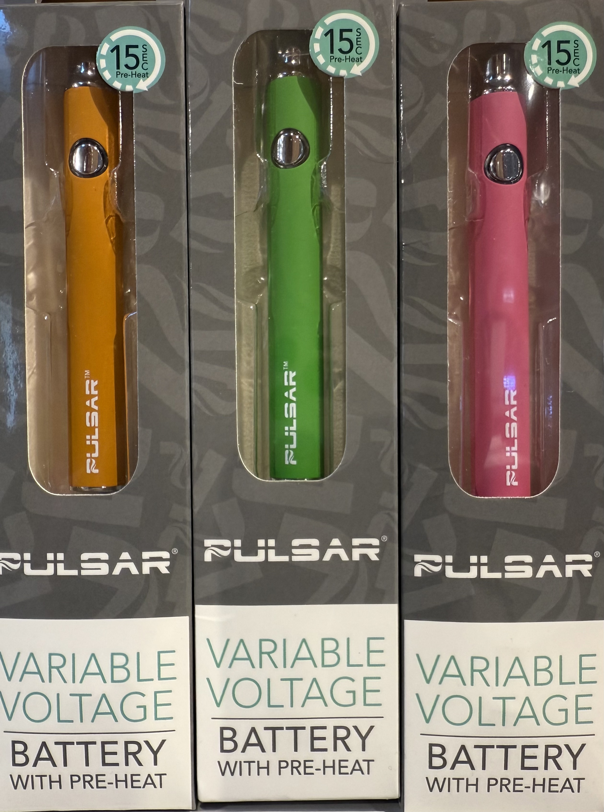 Photograph of product: Pulsar VV Battery W/ Preheat | 350mAh