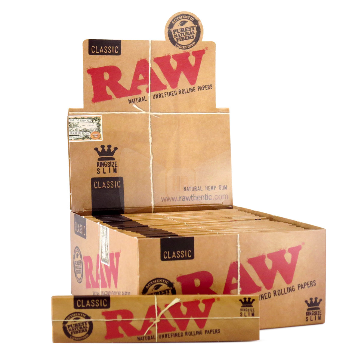 Photograph of product: Raw - Classic King Size Rolling Paper
