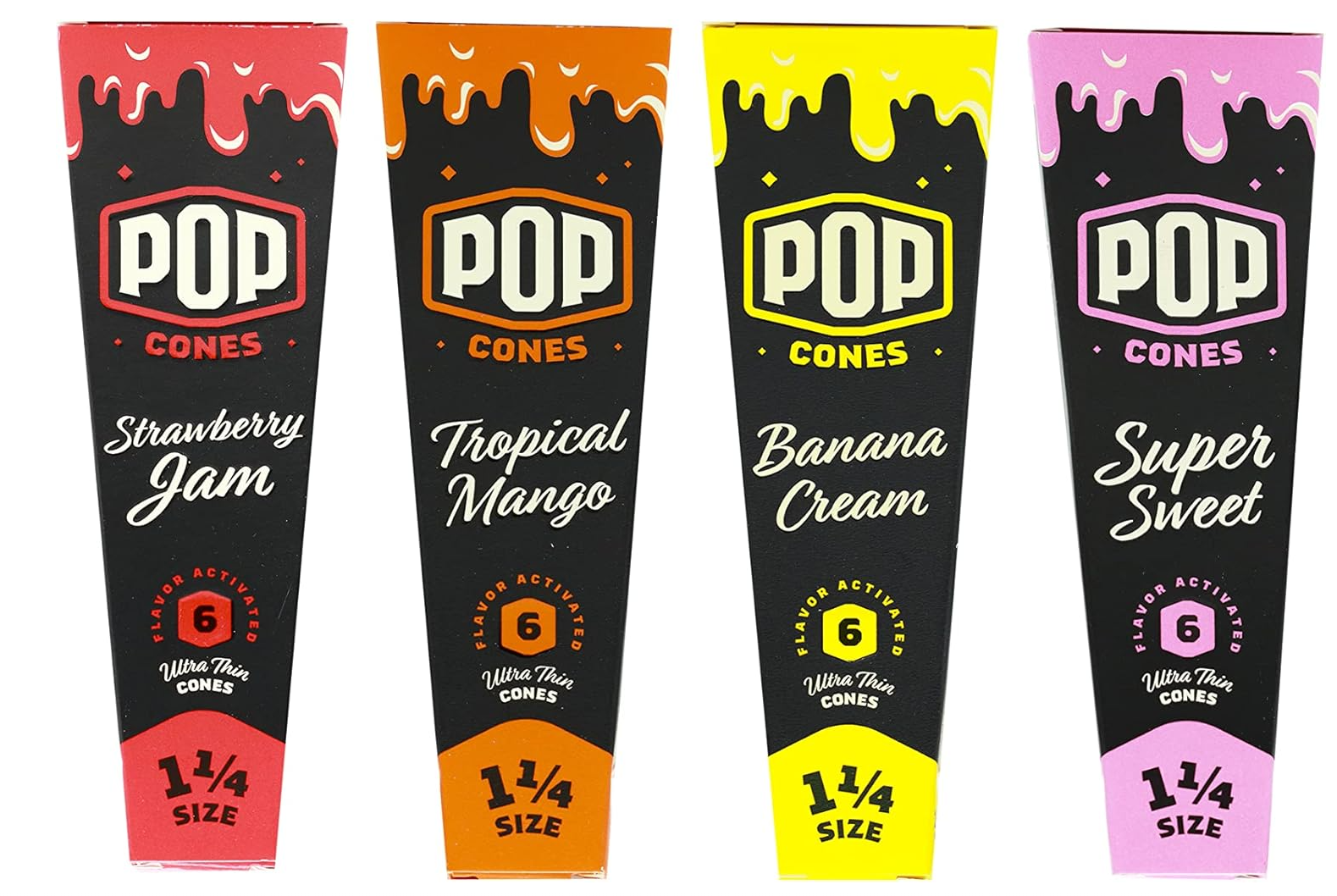 Photograph of product: Variety 1.25" Cones (6-Pack)