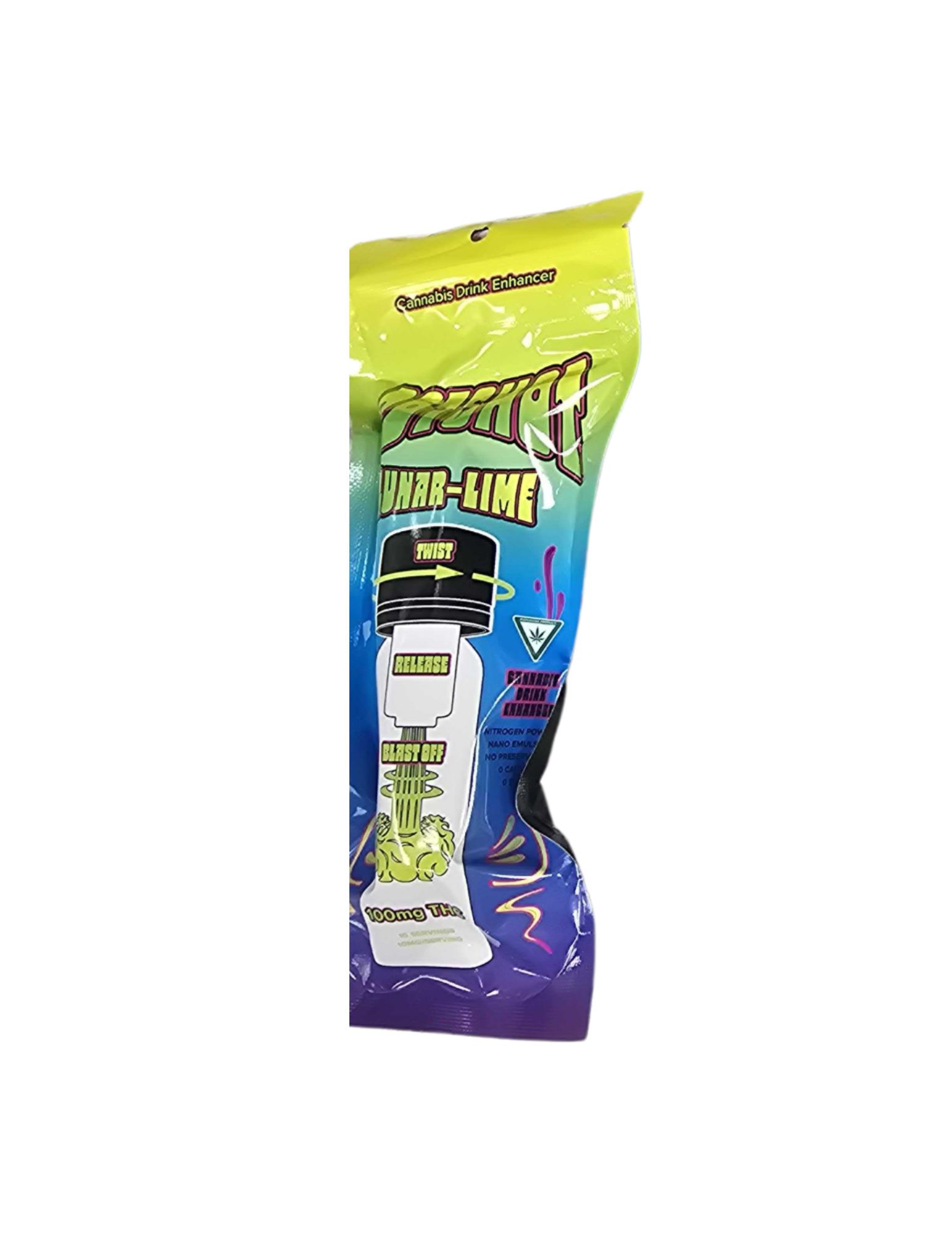 Photograph of Product: Tincture | Potshot | Lunar Lime | 100mg | NOBO