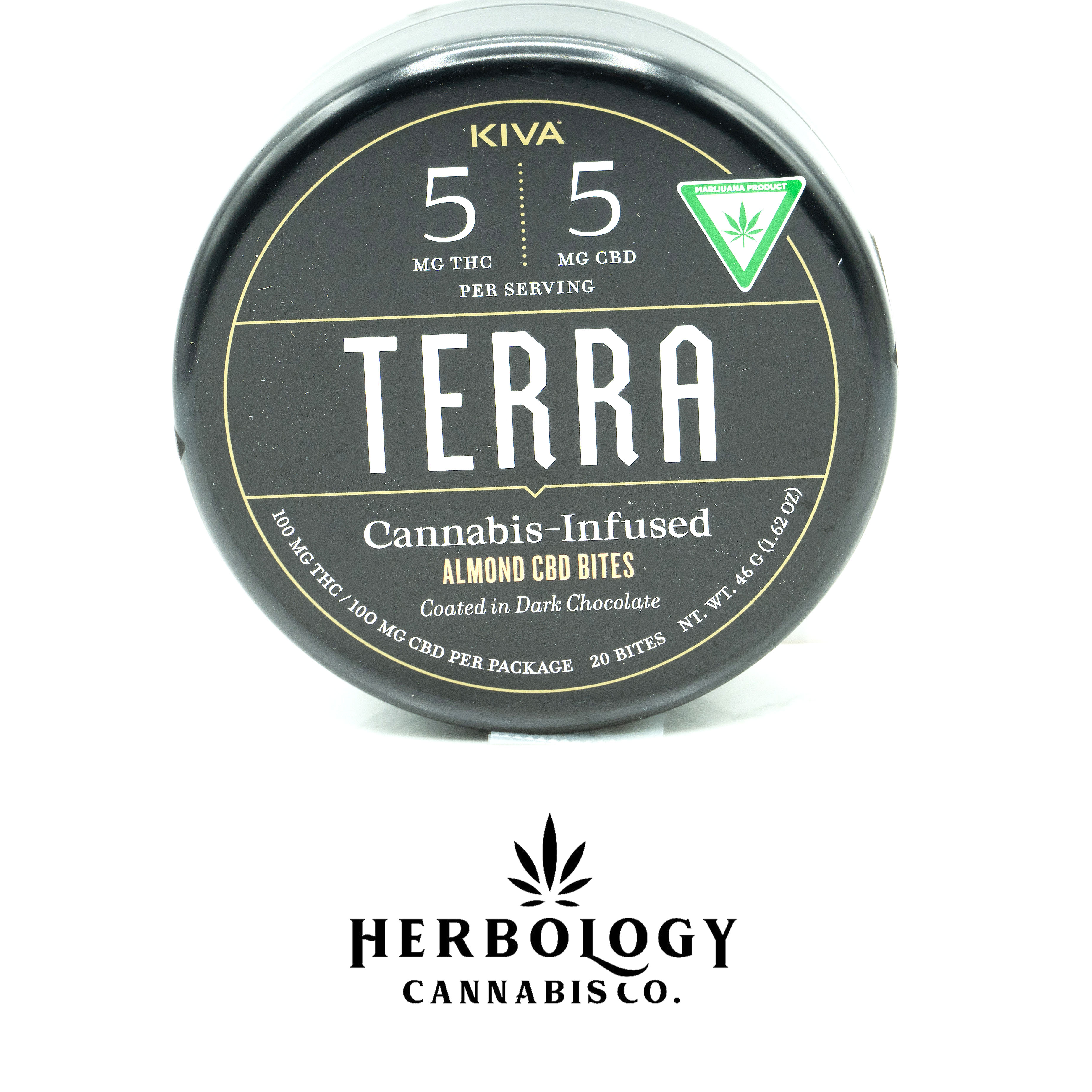 Photograph of product: Terra | Bites | Almond | 100mg