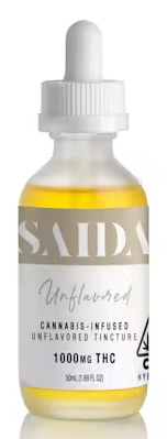 Photograph of product: 1000mg Unflavored Tincture - Saida