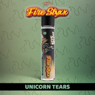 Photograph of product: Unicorn Tears Infused Fire Styxx Pre Roll (Oui'd)