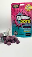 Photograph of product: Edibles | Dank Dots | Blueberry | 200mg | Hey! Captain