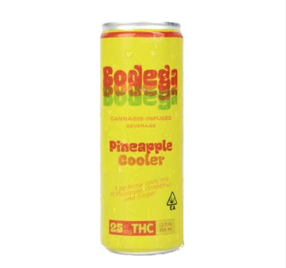Photograph of product: Bodega- Oui'd Infused Beverage | Pineapple Cooler 25mg TH-oui