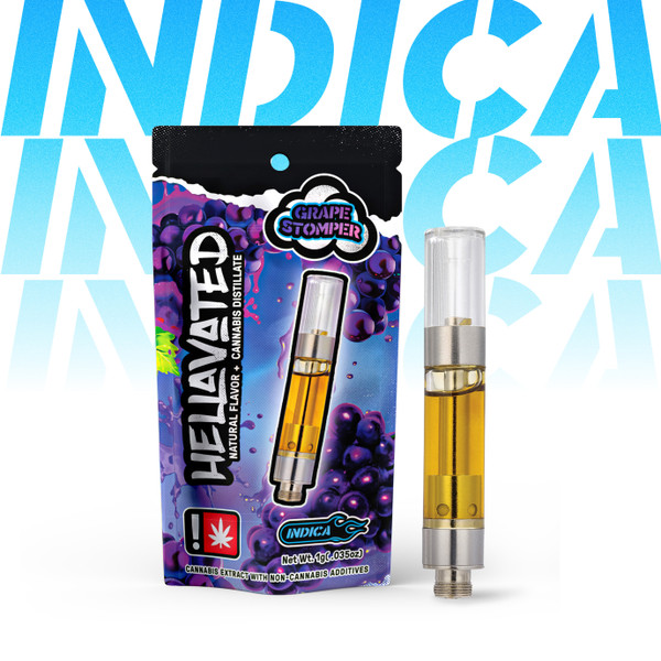 Photograph of product: Hellavated Distillate: Grape Stomper
