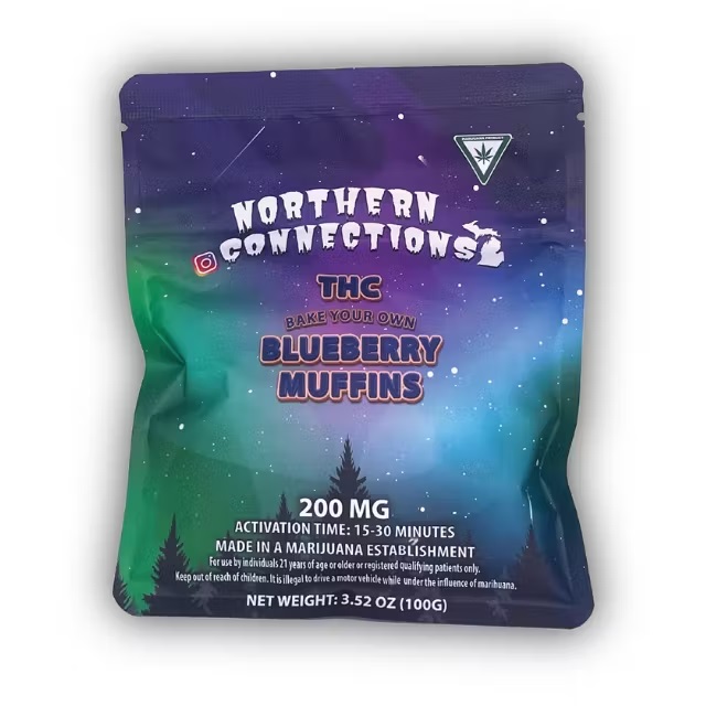 Photograph of product: Northern Connections Bake Your Own Muffins -  Blueberry