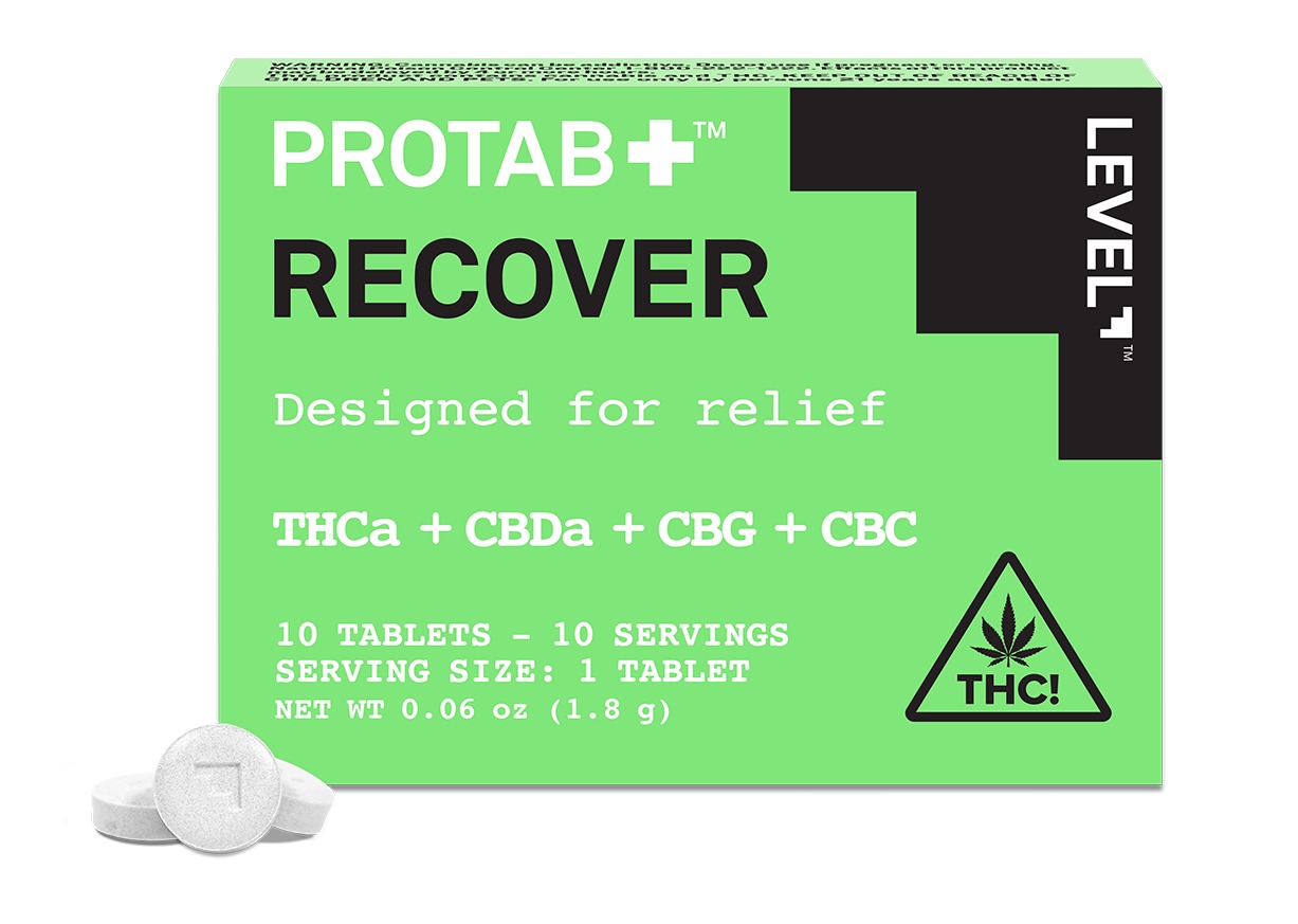Photograph of product: PROTAB+ RECOVER / 10 tablets