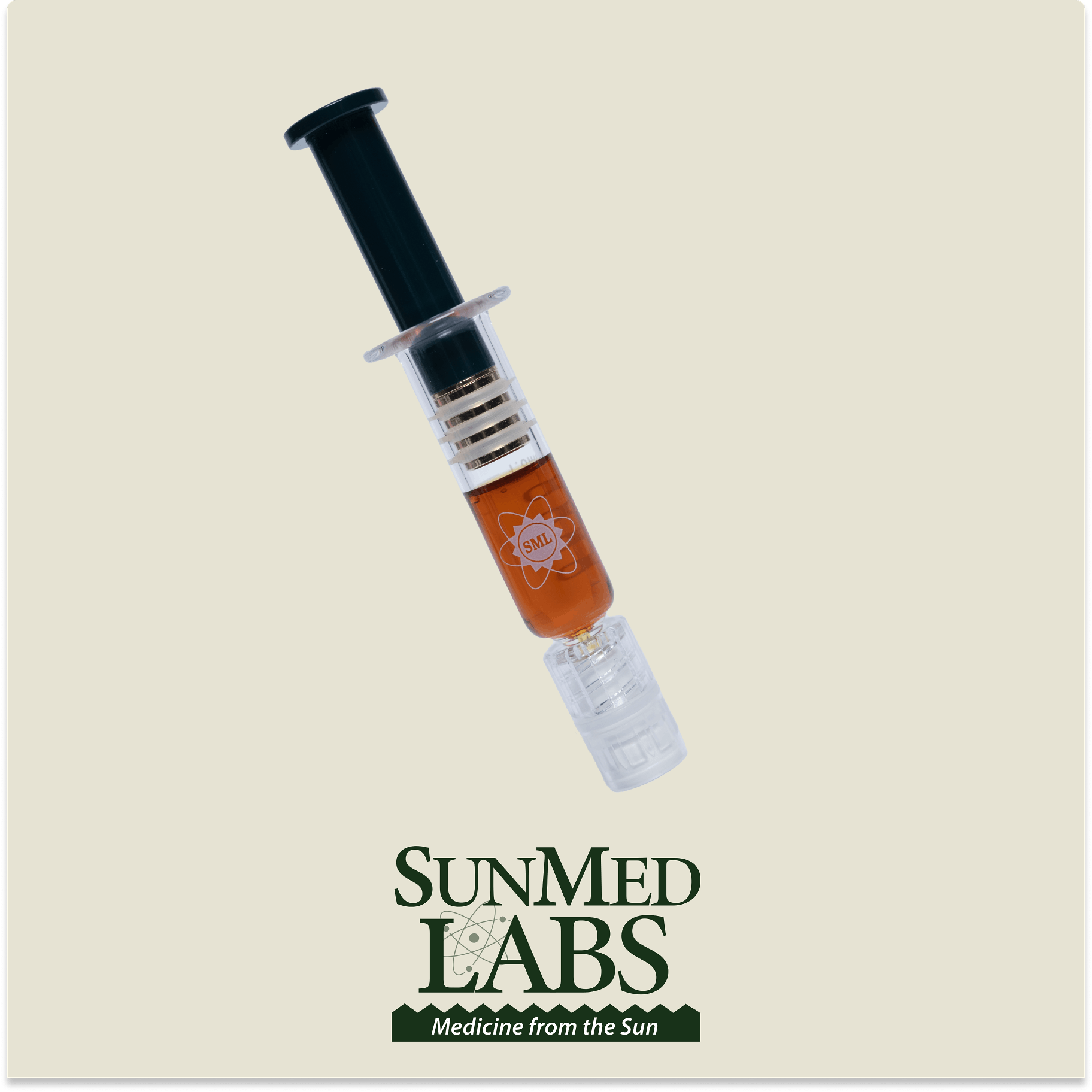 Photograph of product: Sunnies GMO x Skywalker OG TH-oui RSO Syringe