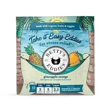 Photograph of product: Take It Easy Eddies (2:2:1 TH-oui:CBG:CBDV) | 10pk | 50mg