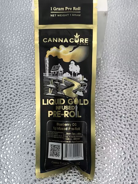 Photograph of product: Canna Cure Farms - Blueberry OG - Single Infused Joint