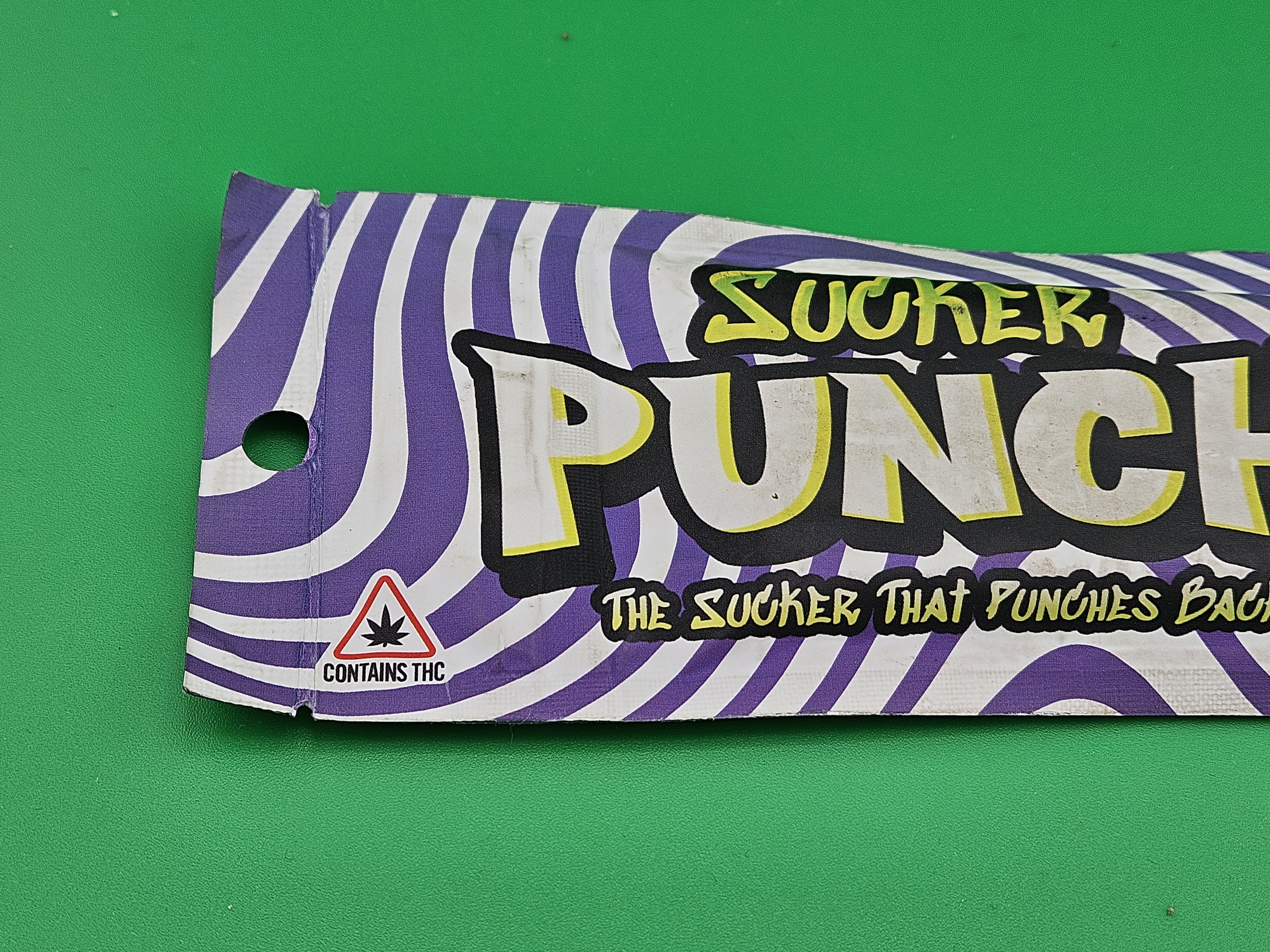 Photograph of product: ECG 100mg sucker punch | grape