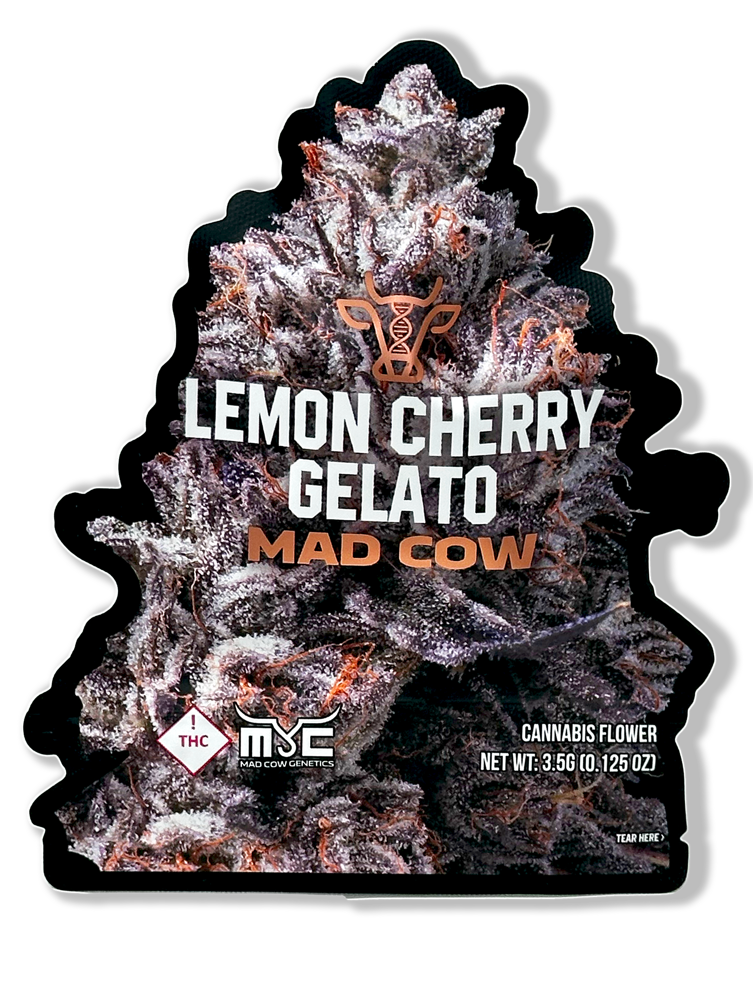 Photograph of product: Lemon Cherry Gelato (Mad Cow Genetics) - Bag - 3.5g
