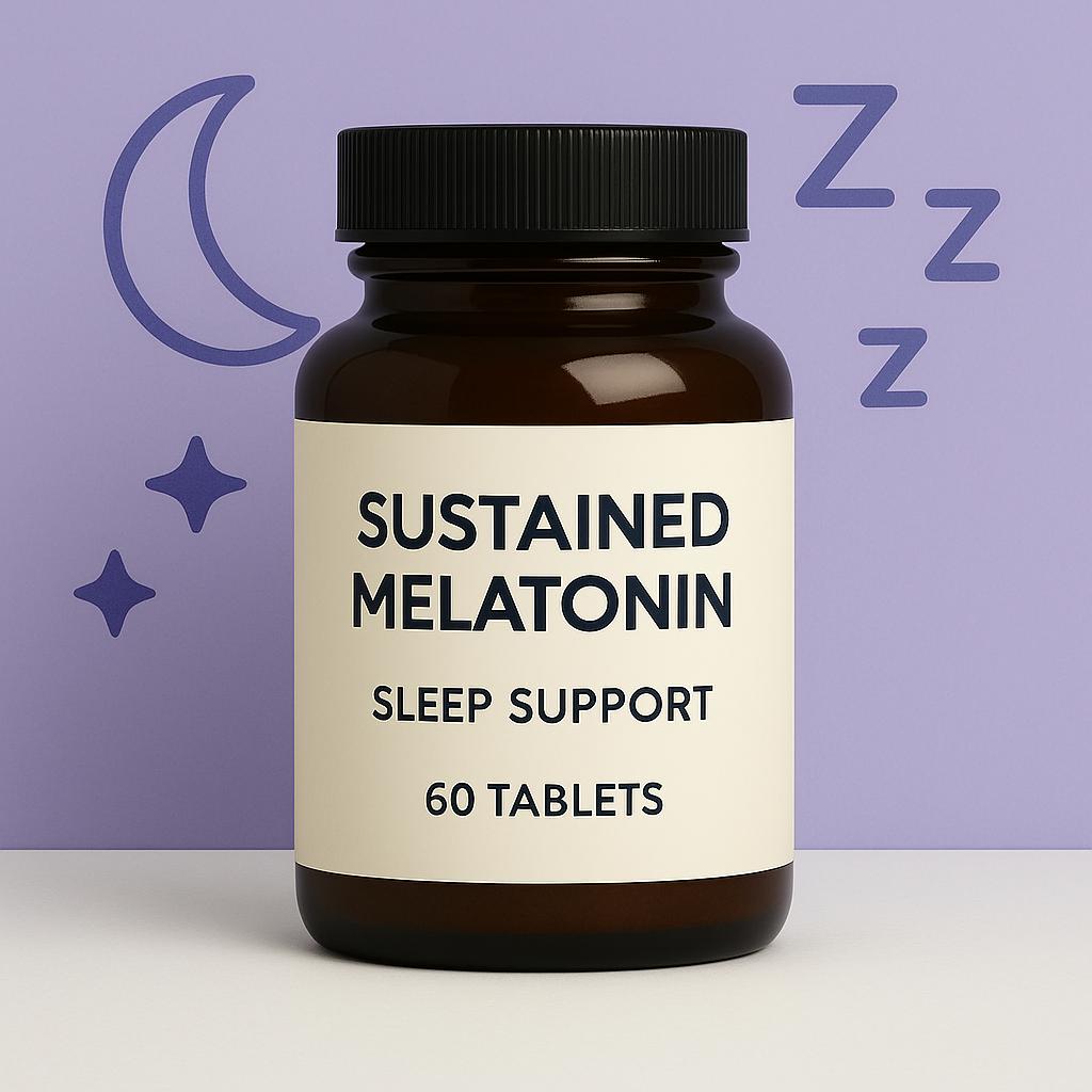 Photograph of product: Sustained Melatonin - Sleep Support