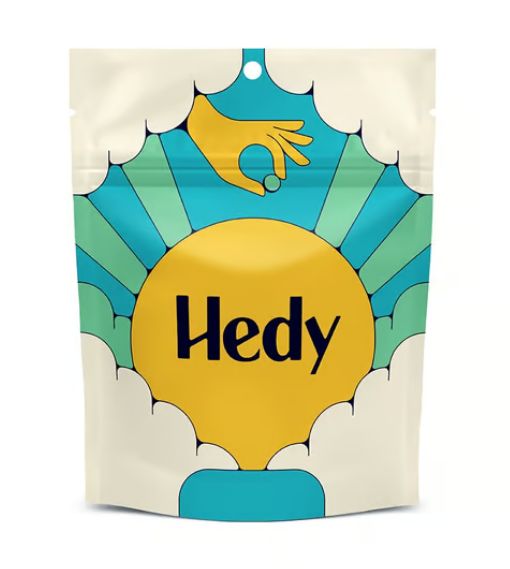 Photograph of product: Hedy - Energized Cranberry Orange 100mg 10pk Gummies