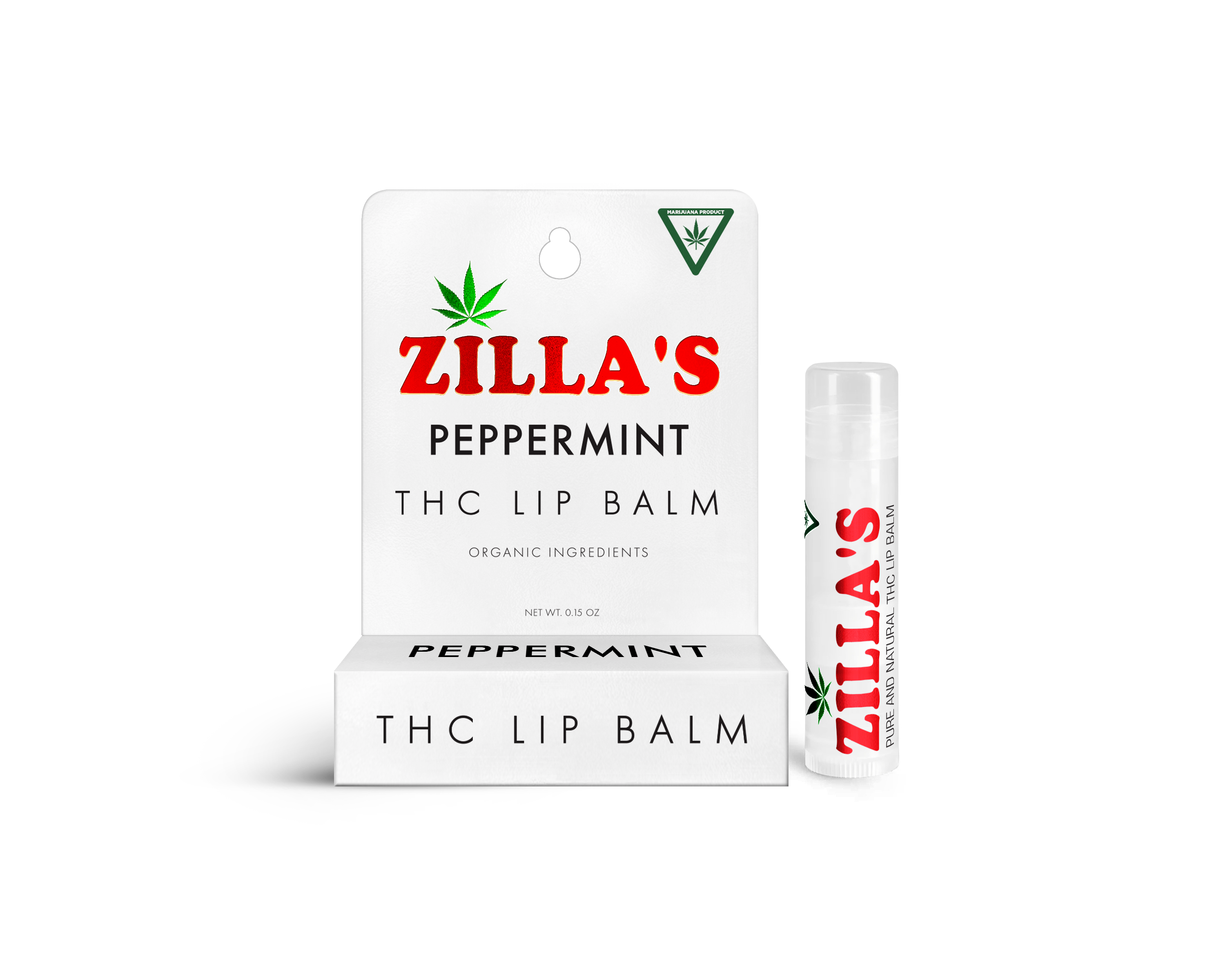 Photograph of product: Zilla's TH-oui Lip Balm | Peppermint