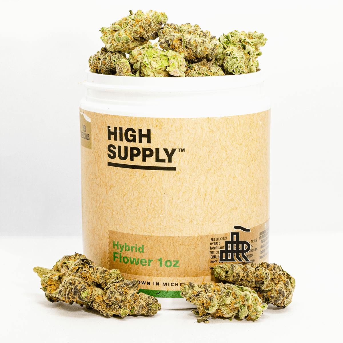 Photograph of product: High Supply | Red Delicious Pre-Pack Flower - 28g