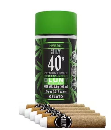 Photograph of product: Gelato (H) 5pk Mini Blunts 40's - Retail