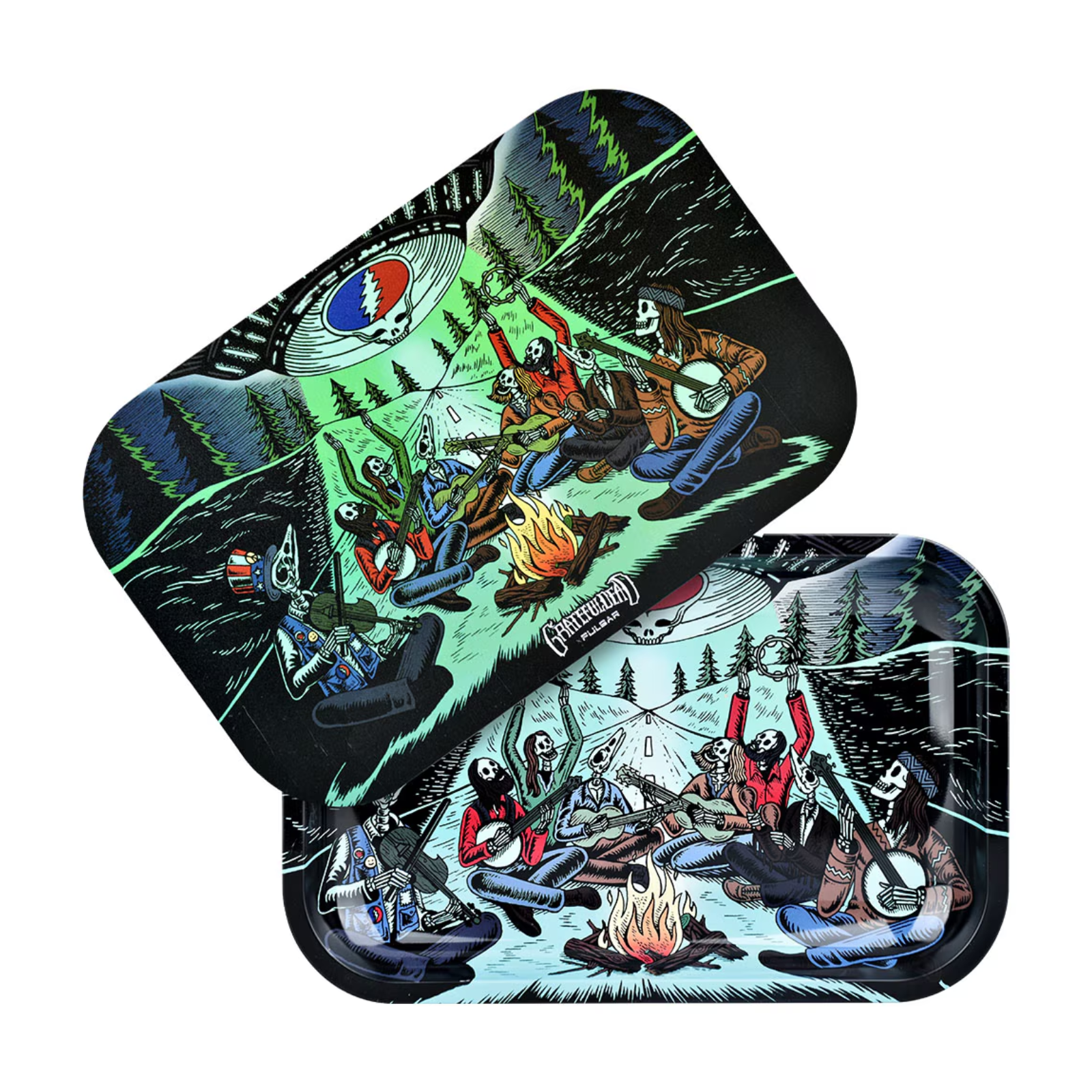 Photograph of product: Large Rolling Tray | Grateful Dead - UFO Jam | Pulsar
