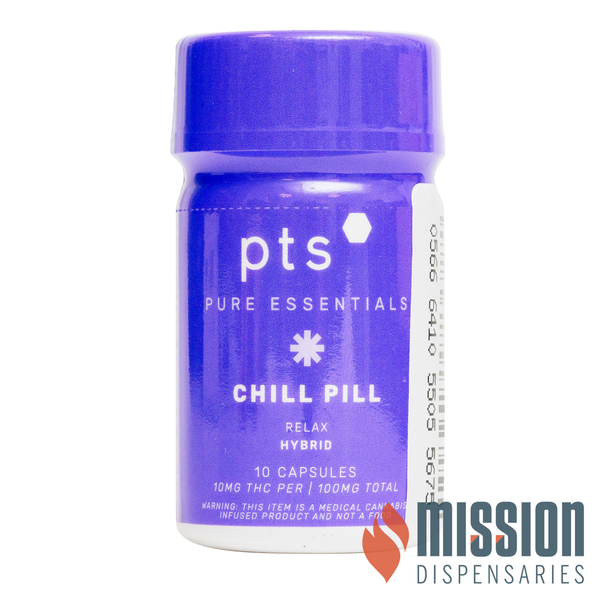 Photograph of product: Capsules | Pure Essentials | Chill Pill [10pk]