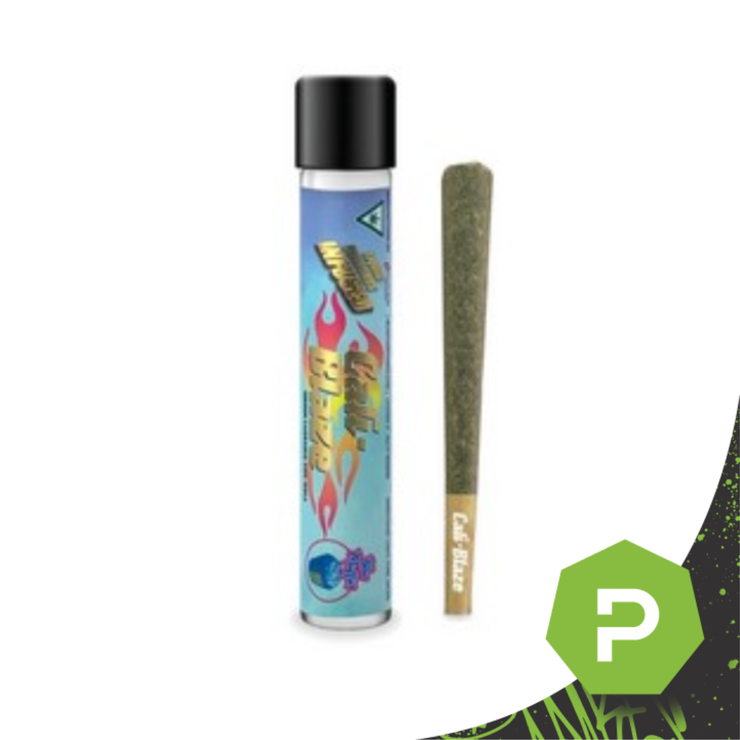 Photograph of product: Cali Blaze Infused Preroll | Blue Muffin