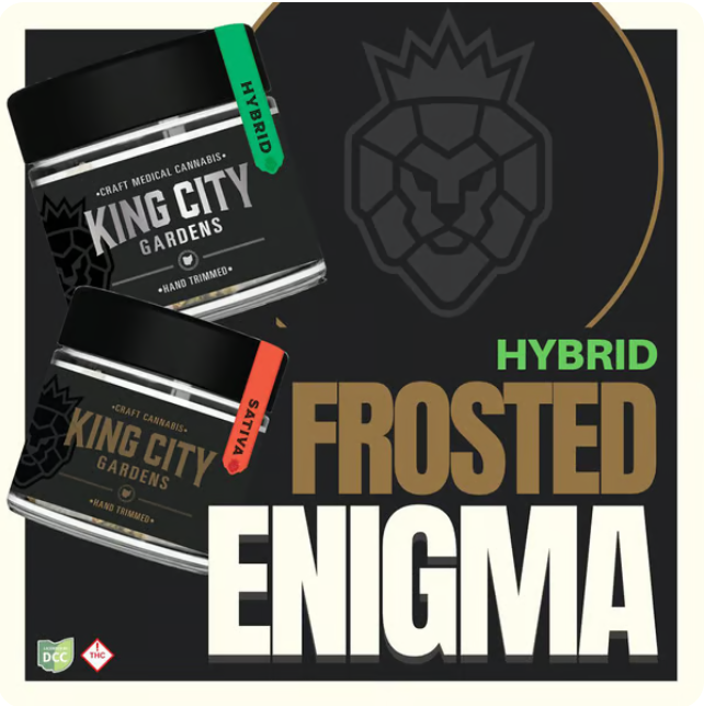 Photograph of product: King City Gardens | Frosted Enigma | 2.83g Smalls