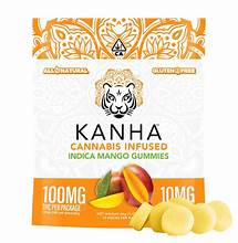 Photograph of product: MANGO 100MG INFUSED GUMMIES - 100 MG