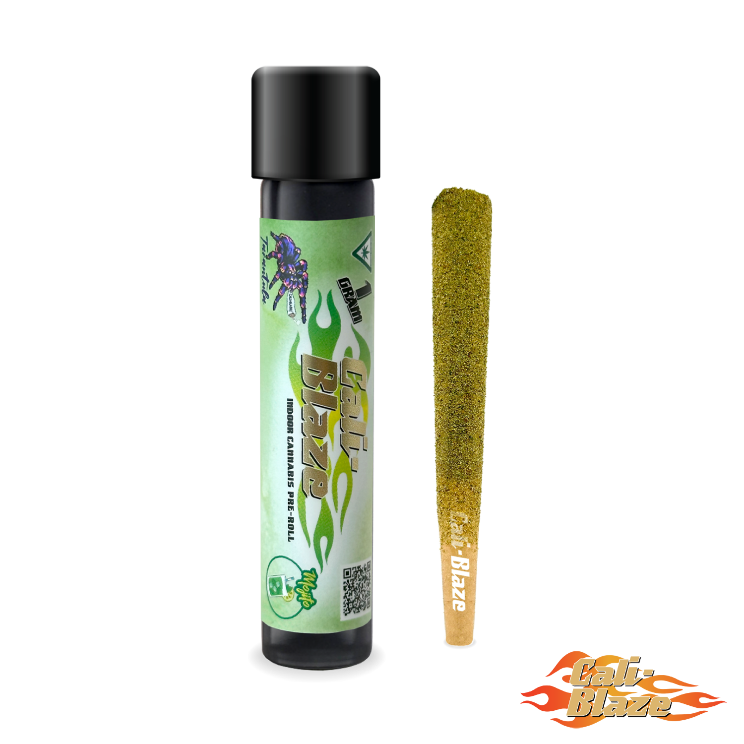 Photograph of product: Mojito Tarantula Infused Pre-Roll | 1g