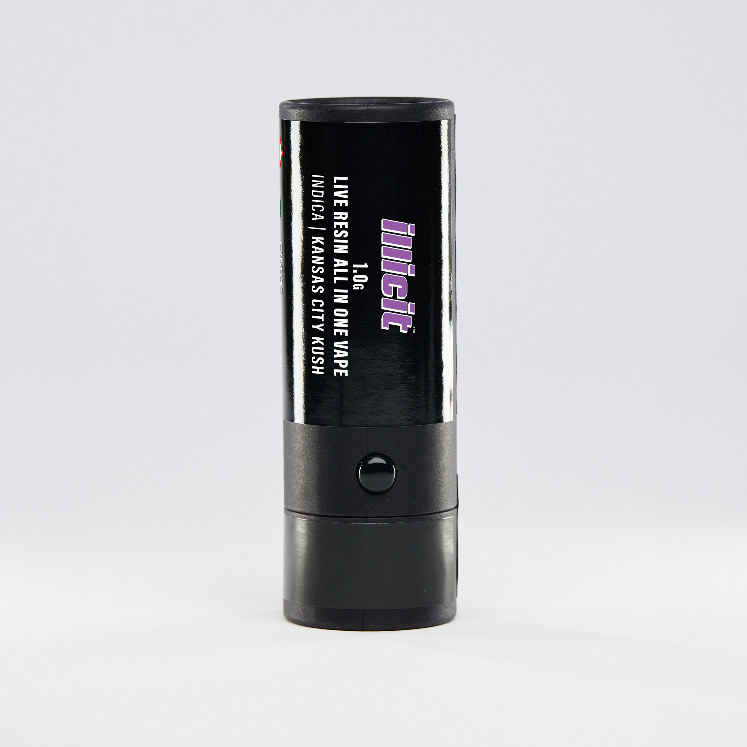 Photograph of product: KC Kush Live Resin Disposable Vape 1g