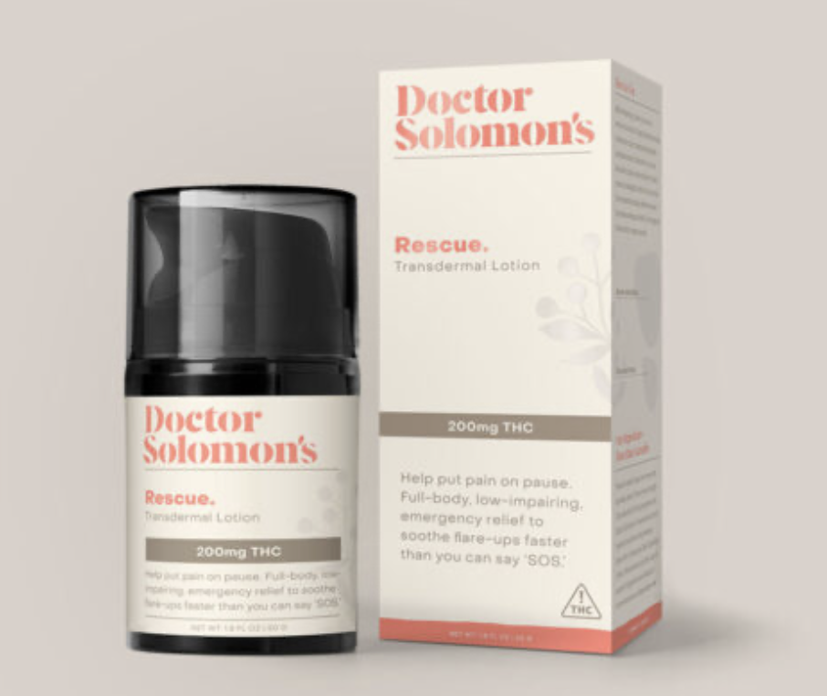 Photograph of product: Dr. Solomon's Topical Lotion 200mg- Rescue (TH-oui Rich)
