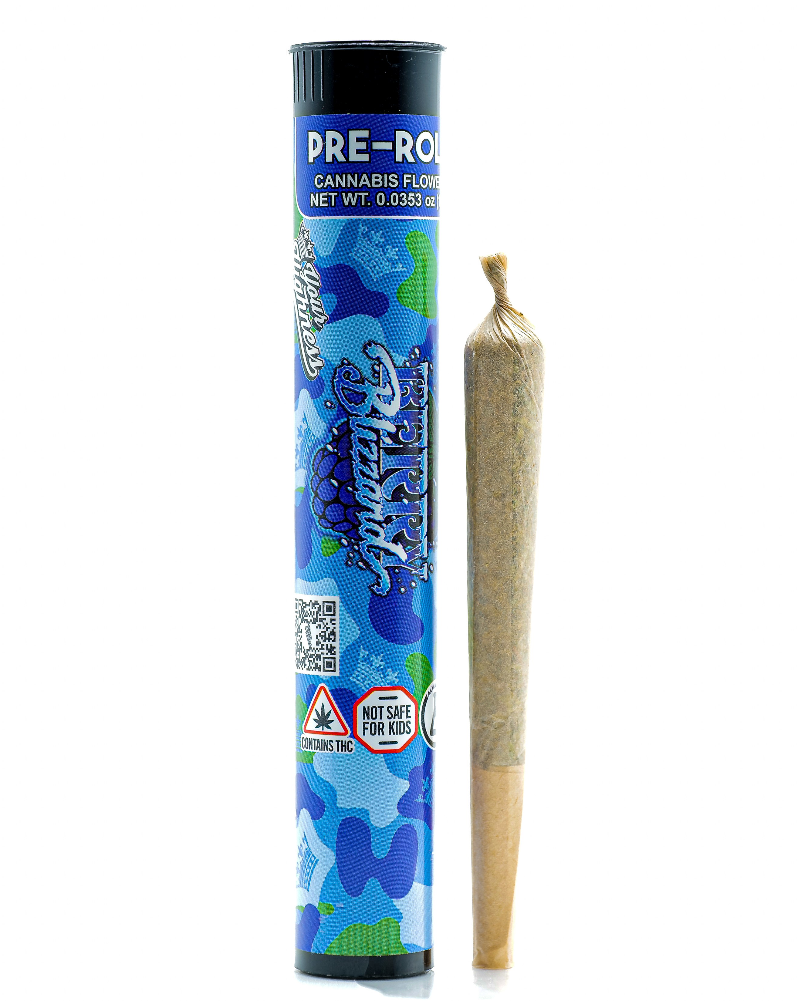 Photograph of product: Berry Blizzard | 1g Pre-Roll | Your Highness