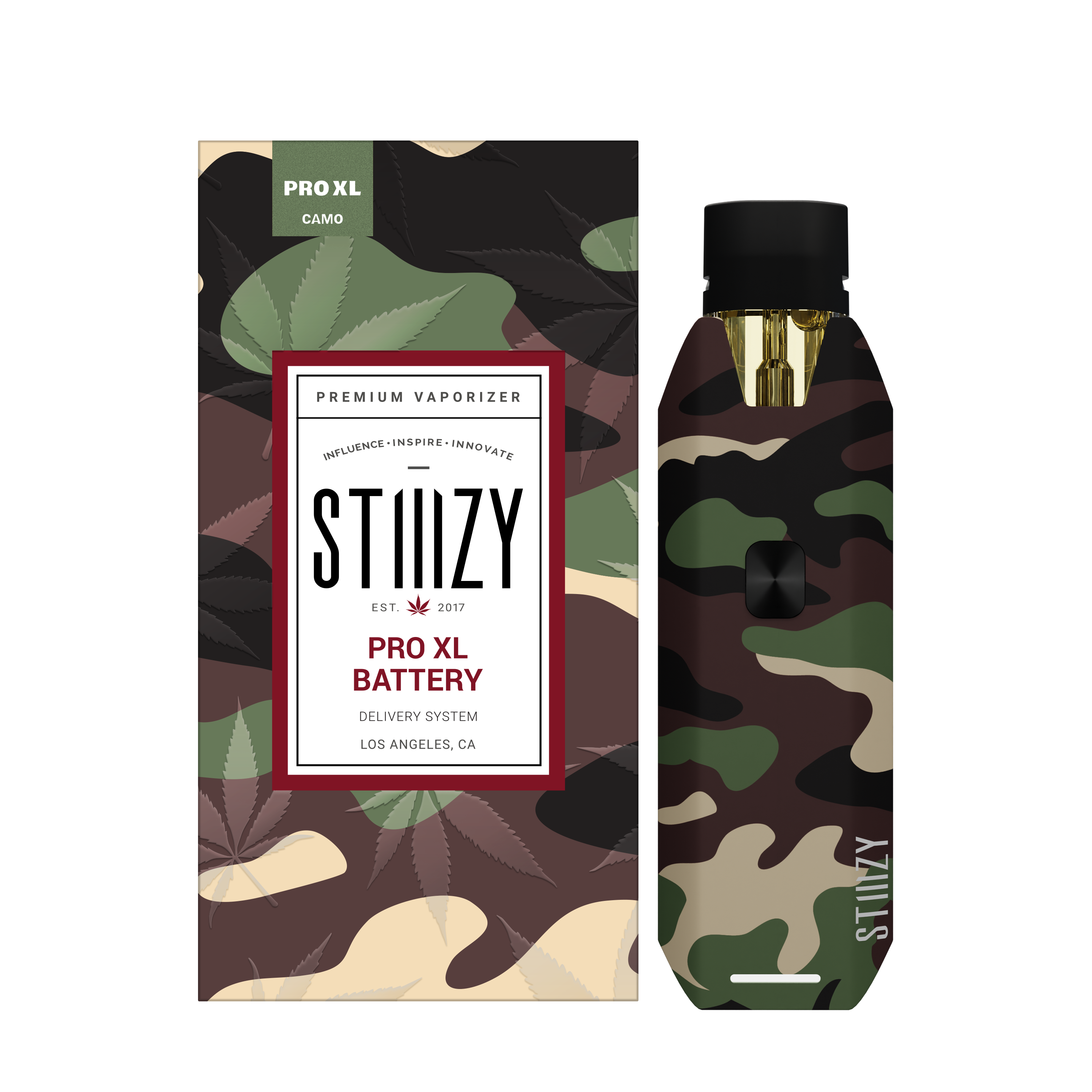 Photograph of product: Stiiizy Battery Pro XL Kit Camouflage