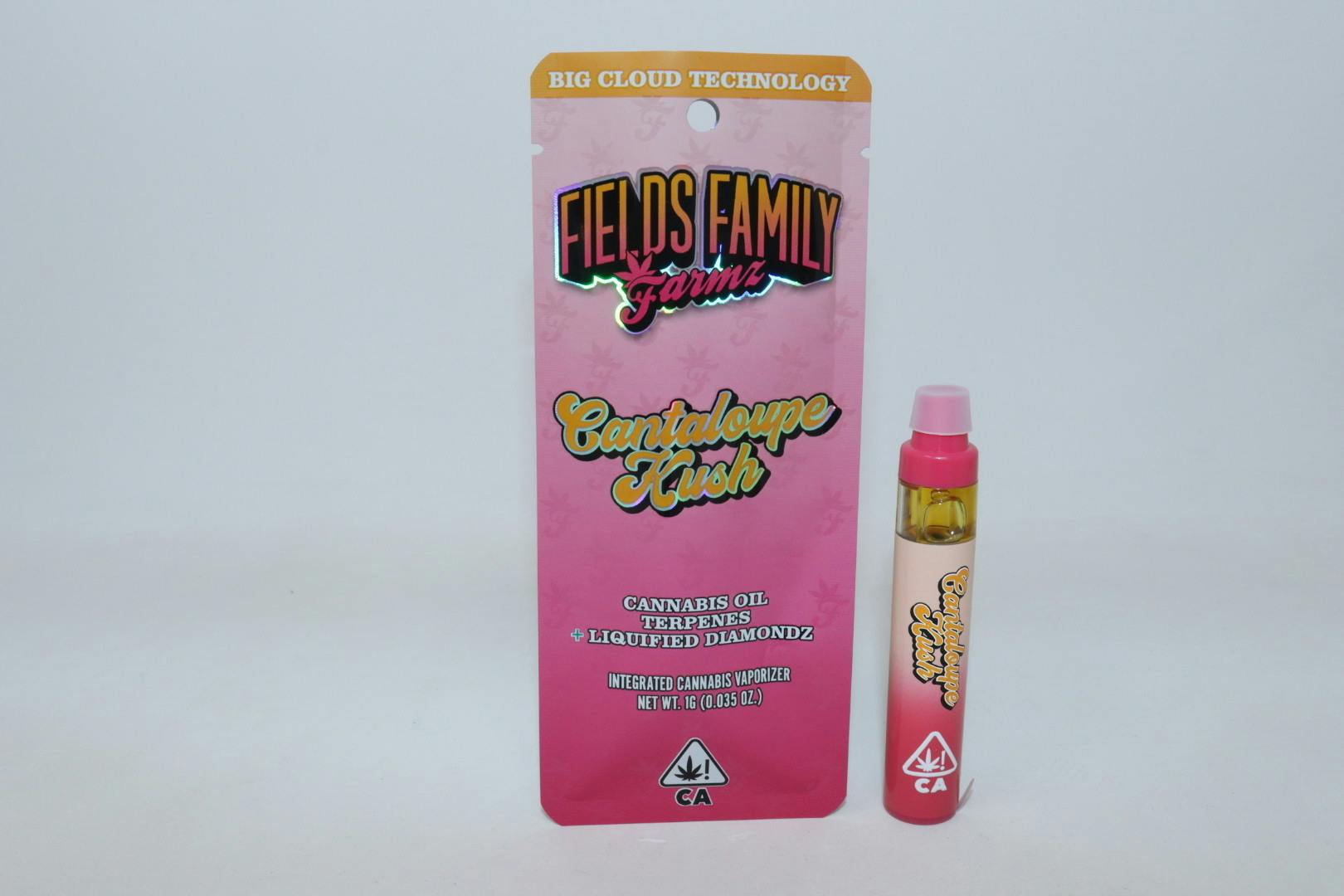Photograph of product: CANTALOUPE KUSH READY TO USE CART - 1 G