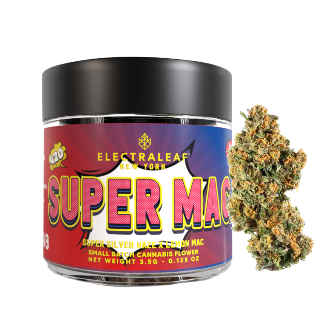 Photograph of product: Electraleaf - Super Mac - Flower - 3.5g
