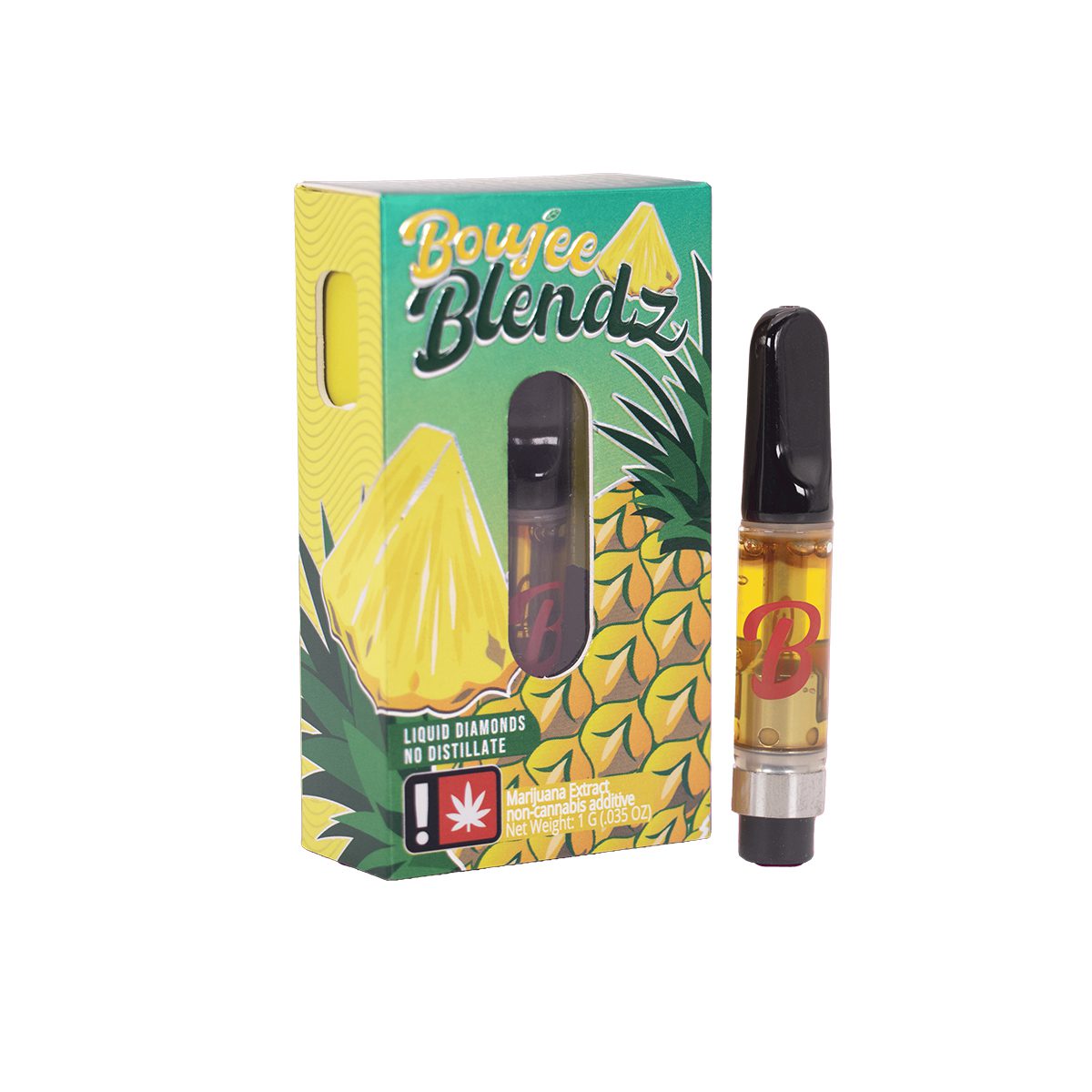 Photograph of product: Pineapple Liquid Diamondz Cart. (Boujee Blendz)