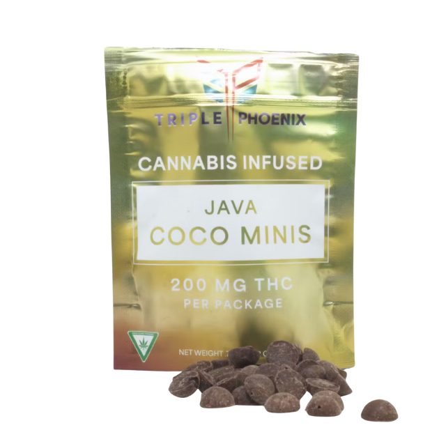 Photograph of product: Triple Phoenix | Java Coco Mini | 200mg | 40pcs