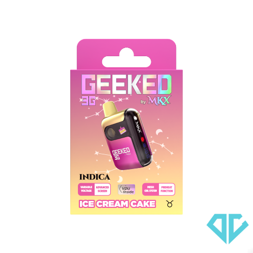 Photograph of product: MKX GEEKED Ice Cream Cake Disposable 3g