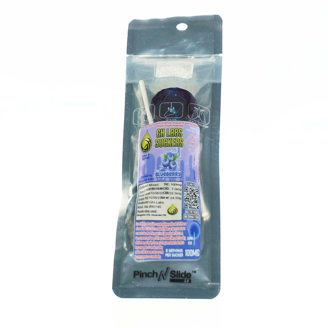 Photograph of product: Blueberry Kush pop 2PK 100mg
