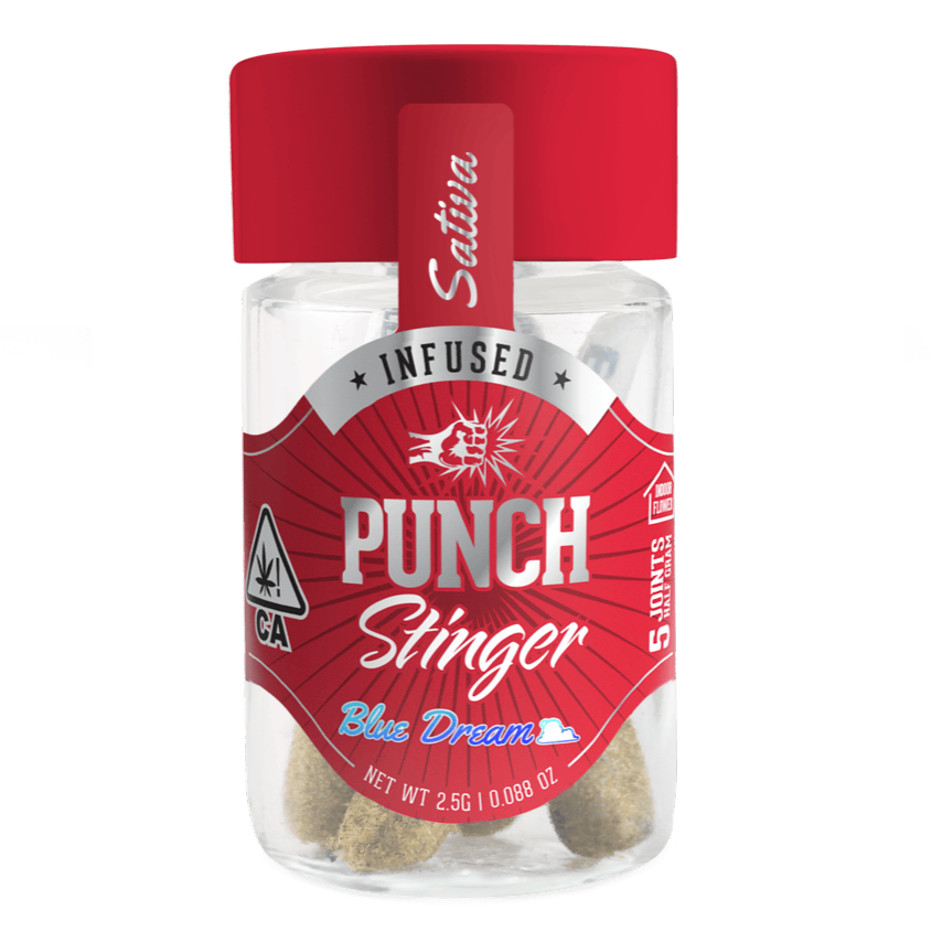 Photograph of product: Blue Dream Infused Pre Rolls 5pk