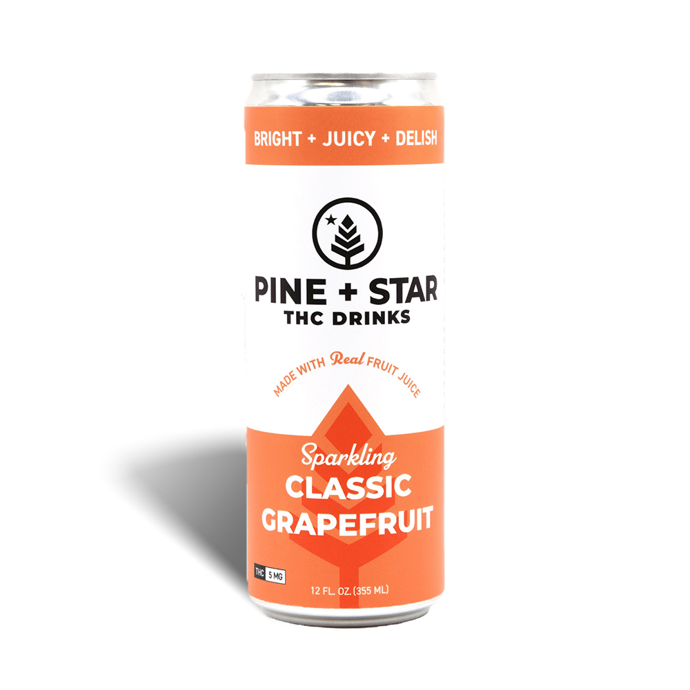 Photograph of product: Pine + Star - Classic Grapefruit - 12 oz