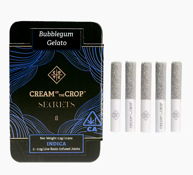 Photograph of product: Bubblegum Gelato Infused 5pk