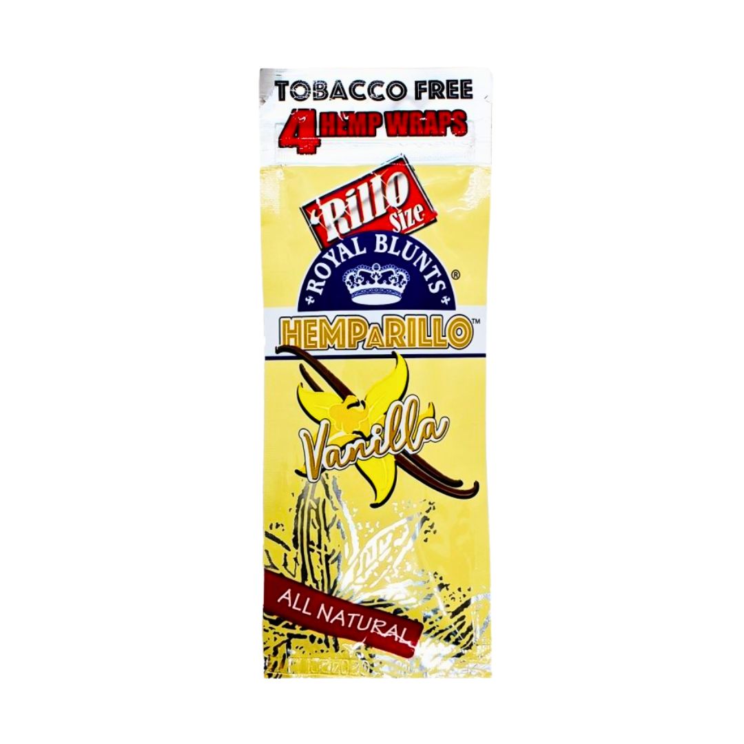 Photograph of product: Hemparillo | Wraps | Vanilla | 4 Pack