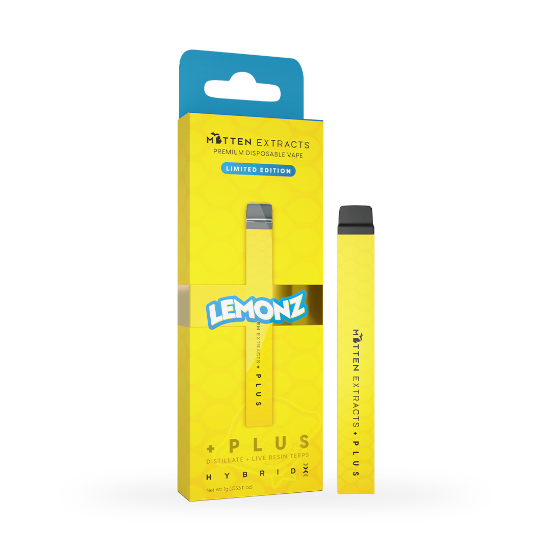 Photograph of Product: Mitten Extracts | 1g Disposable | Lemonz