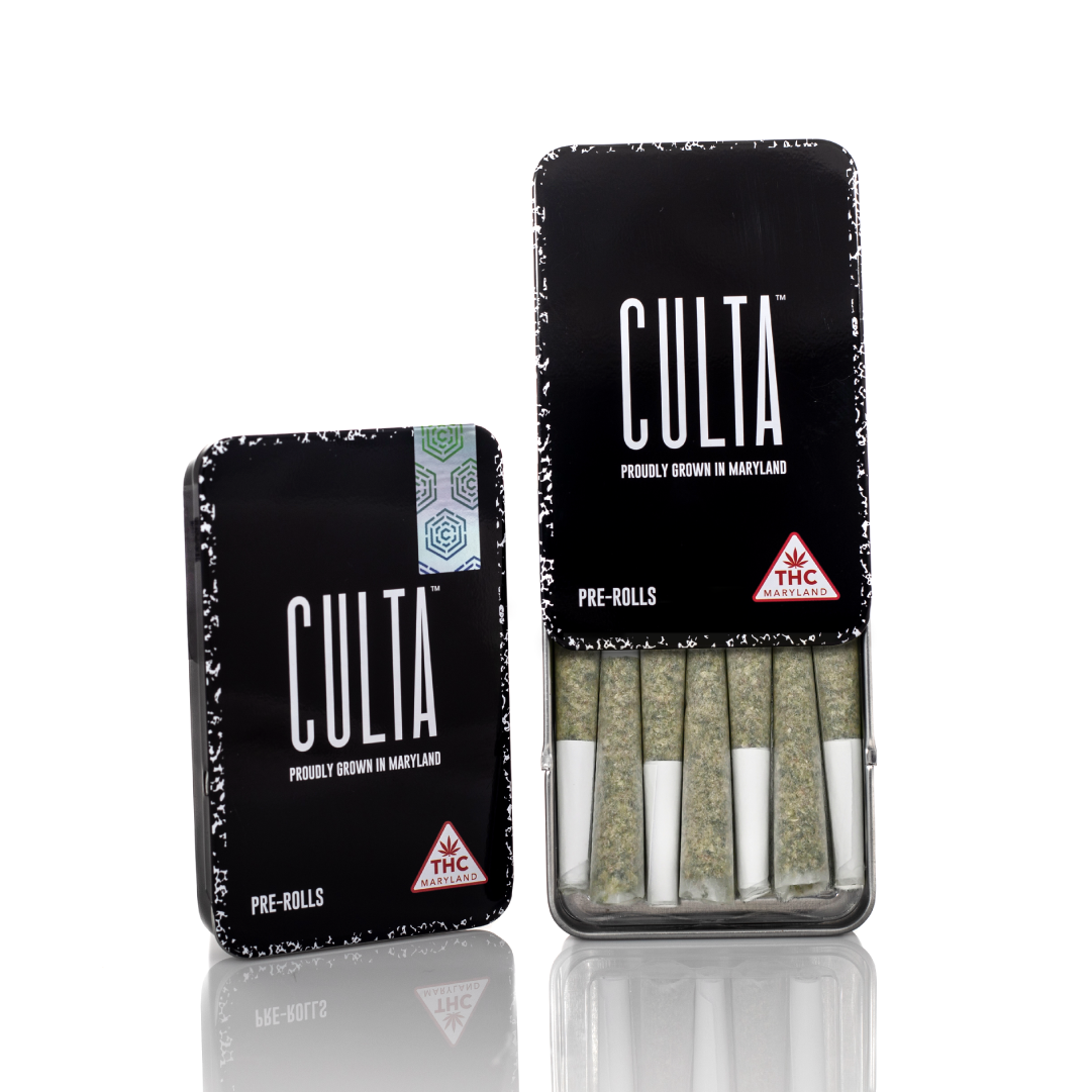 Photograph of product: Permanent Gas Pre-rolls | 7 x 0.5g