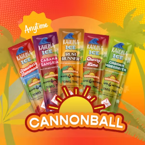 Photograph of product: Freeze Pops (H) Cannonball | Kahuna | Assorted 10 Pack (100mg)