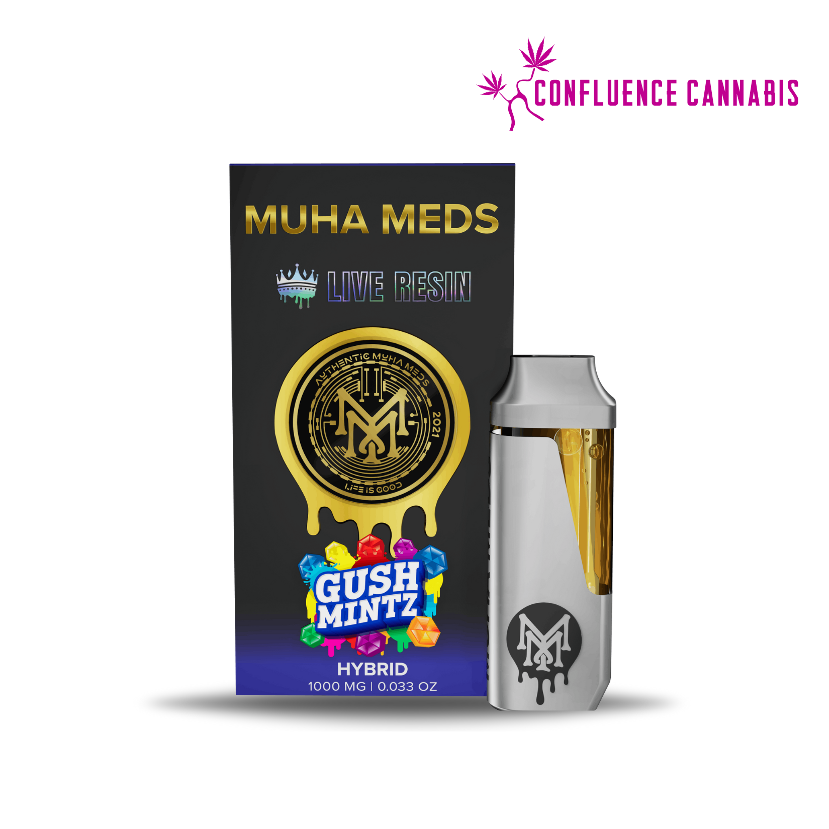 Photograph of product: Gush Mintz Live Resin Disposable